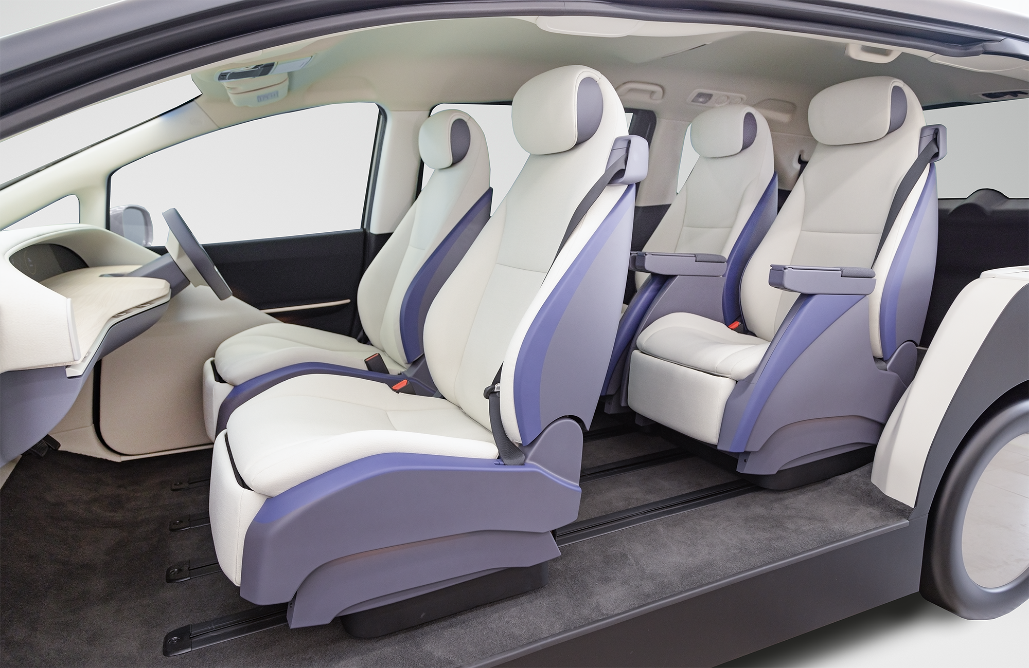 Interior view of the Family Comfort Cabin