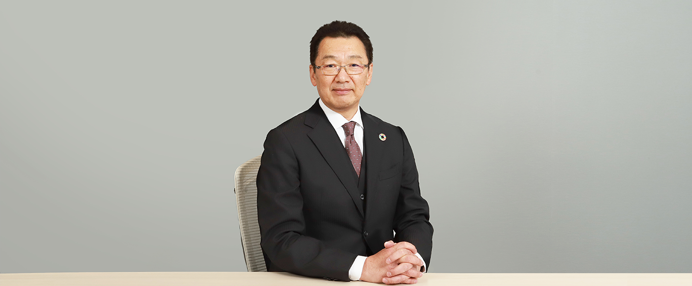 代表取締役 社長 鳥羽 英二の写真