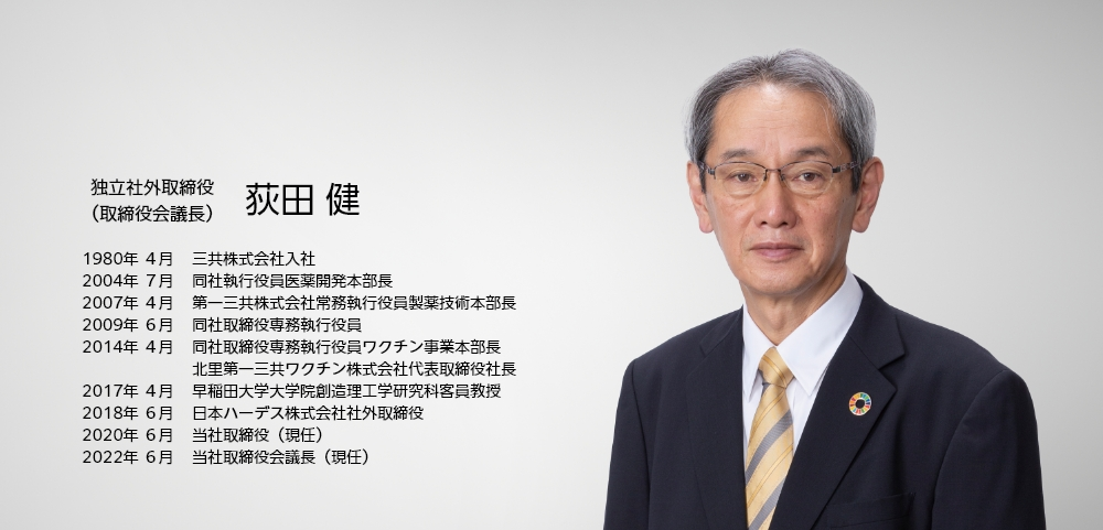 社外取締役メッセージ 荻田 健の写真