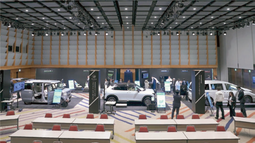 次世代車室内空間発表会2024の会場