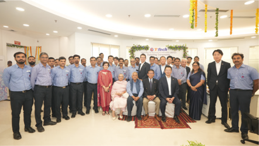 Krishnaグループとの合弁会社開所式