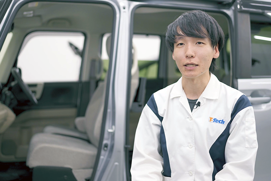 プロジェクトリーダー押野の写真