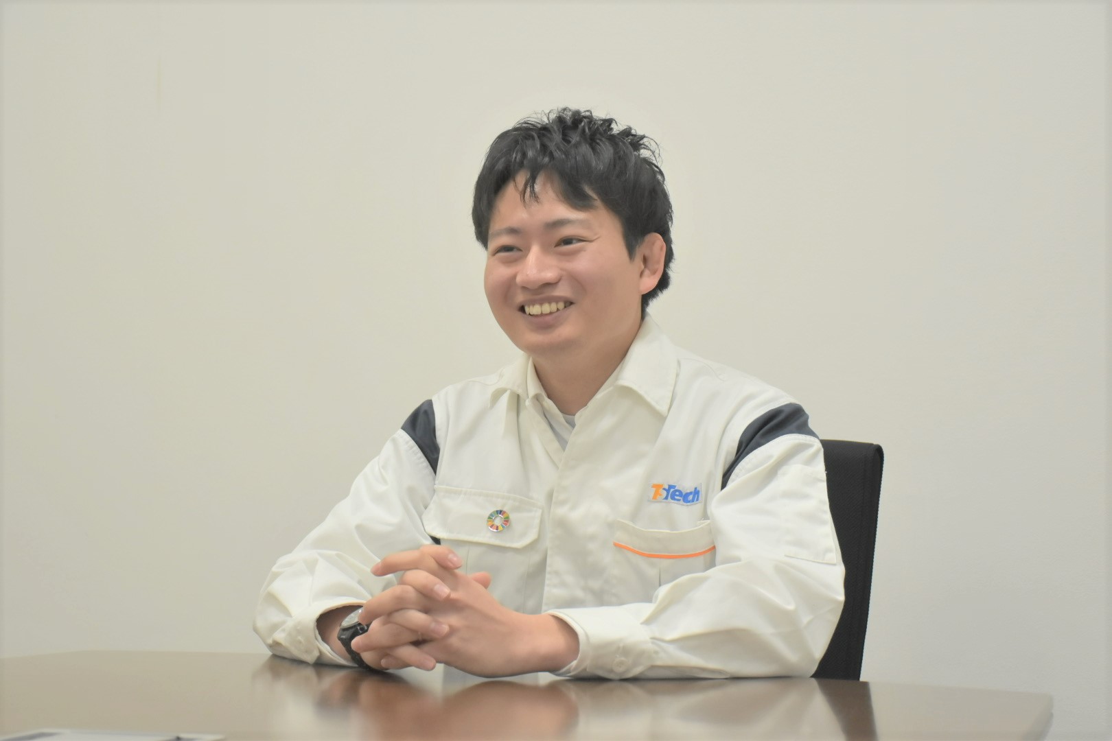 インタビュー取材の様子