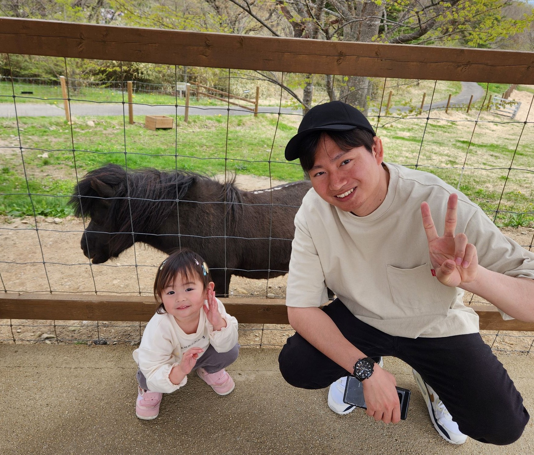 休日のご家族との様子